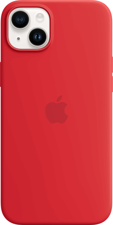 <p>Apple Silikondeksel med MagSafe til iPhone 14 Plus, rød</p>