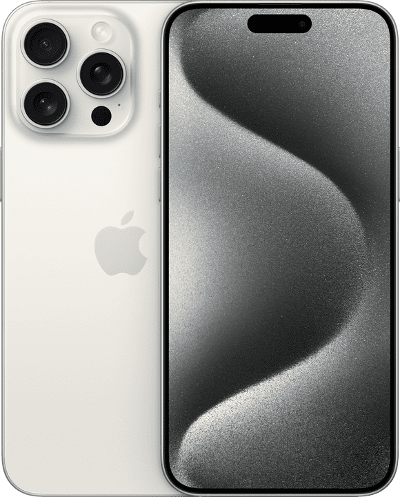 <p>Apple iPhone 15 Pro Max1TB, hvit titan</p>