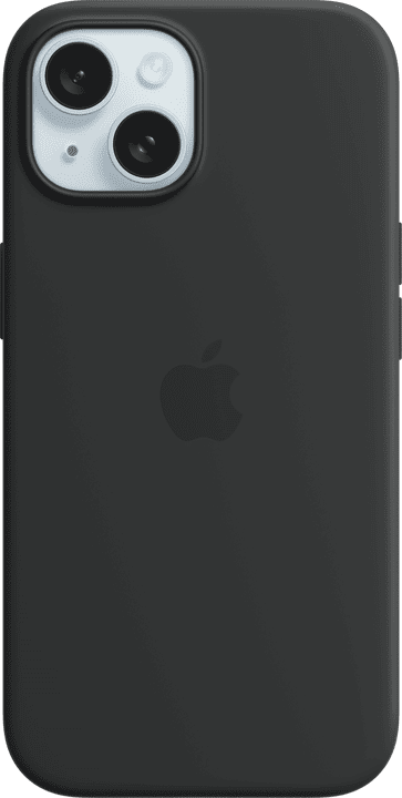 <p>Apple Silikondeksel med MagSafe til iPhone 15, svart</p>