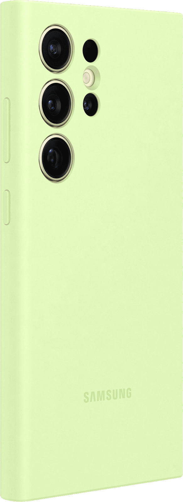 <p>Samsung silikondeksel til Galaxy S24 Ultra, lys grønn</p>