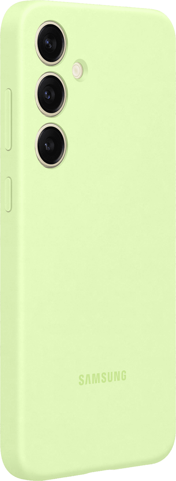 <p>Samsung silikondeksel til Galaxy S24+, lys grønn</p>