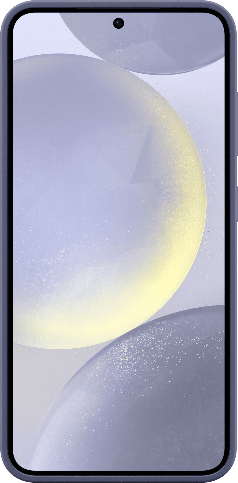 <p>Samsung silikondeksel til Galaxy S24, lilla</p>