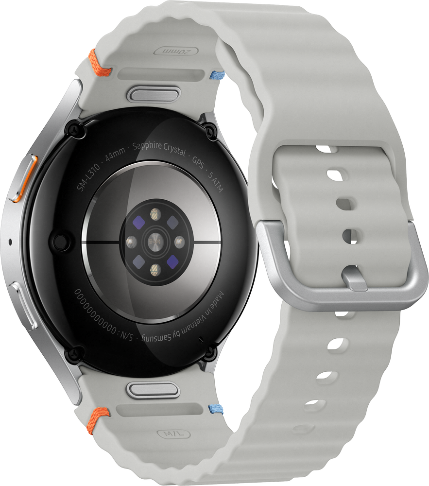 <p>Samsung Galaxy Watch 7, 44 mm, sølv</p>