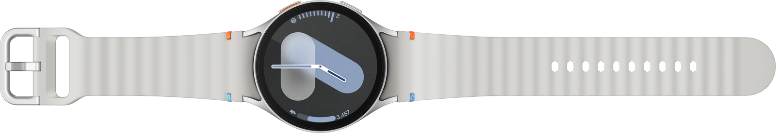 <p>Samsung Galaxy Watch 7, 44 mm, sølv</p>