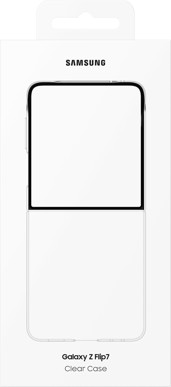 <p>Samsung clear case til Z Flip 7</p>