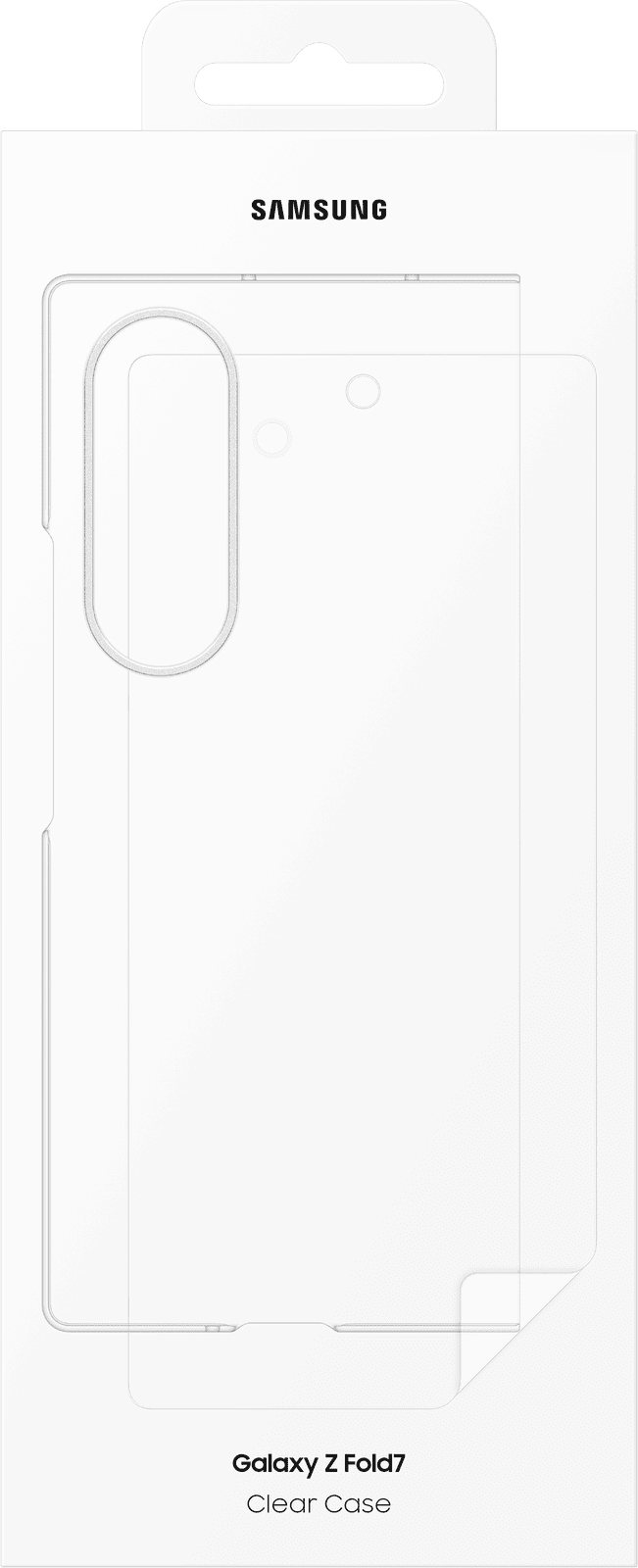 <p>Samsung Clear case til Z Fold 7</p>