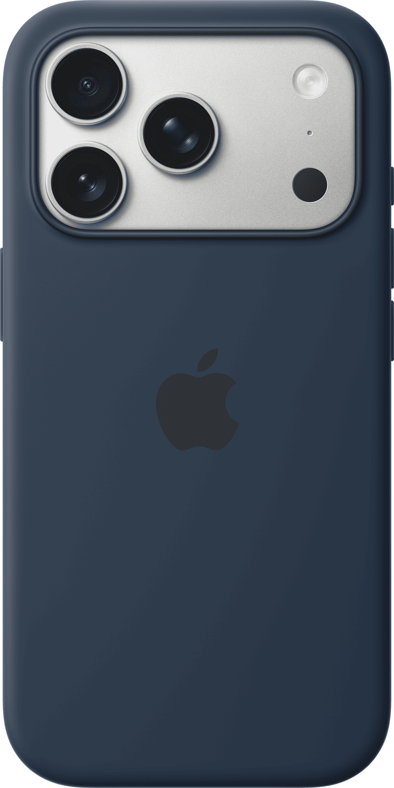 <p>Apple Silikondeksel med MagSafe til iPhone 17 Pro Max, blå</p>