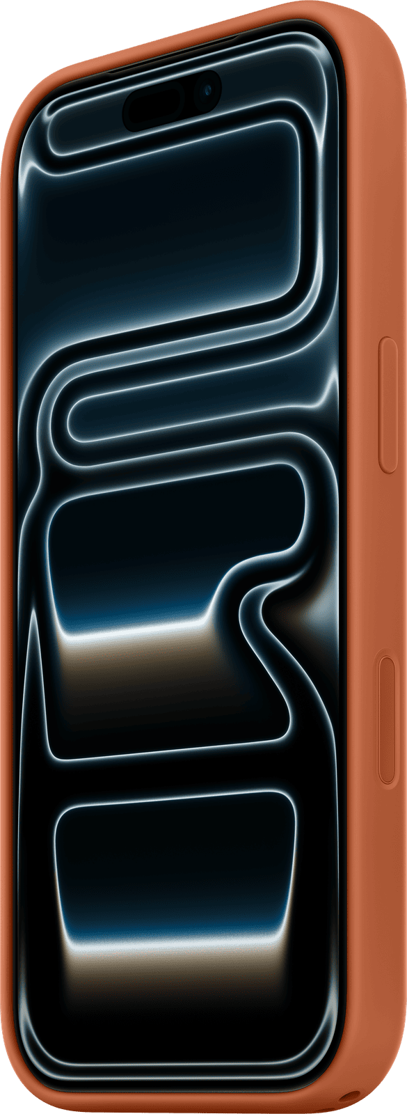 <p>Apple Silikondeksel med MagSafe til iPhone 17 Pro Max, terracotta</p>