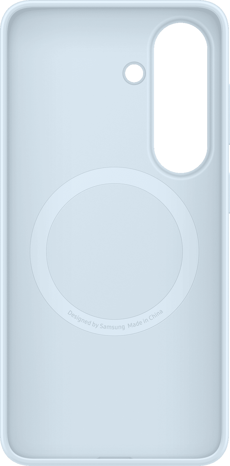 <p>Samsung silikondeksel m/magnet til Galaxy S26, bl&aring;</p>