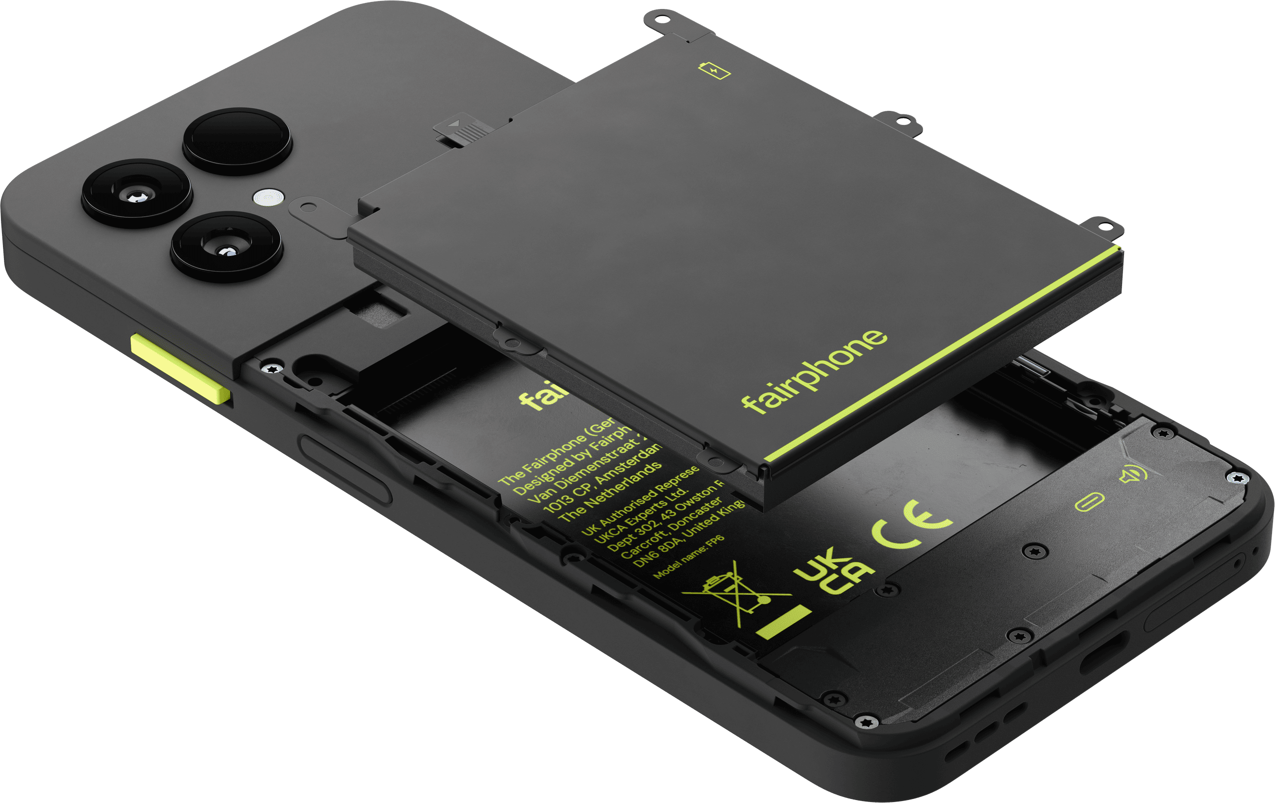 <p>Fairphone 6 8/256GB Horizon, svart</p>