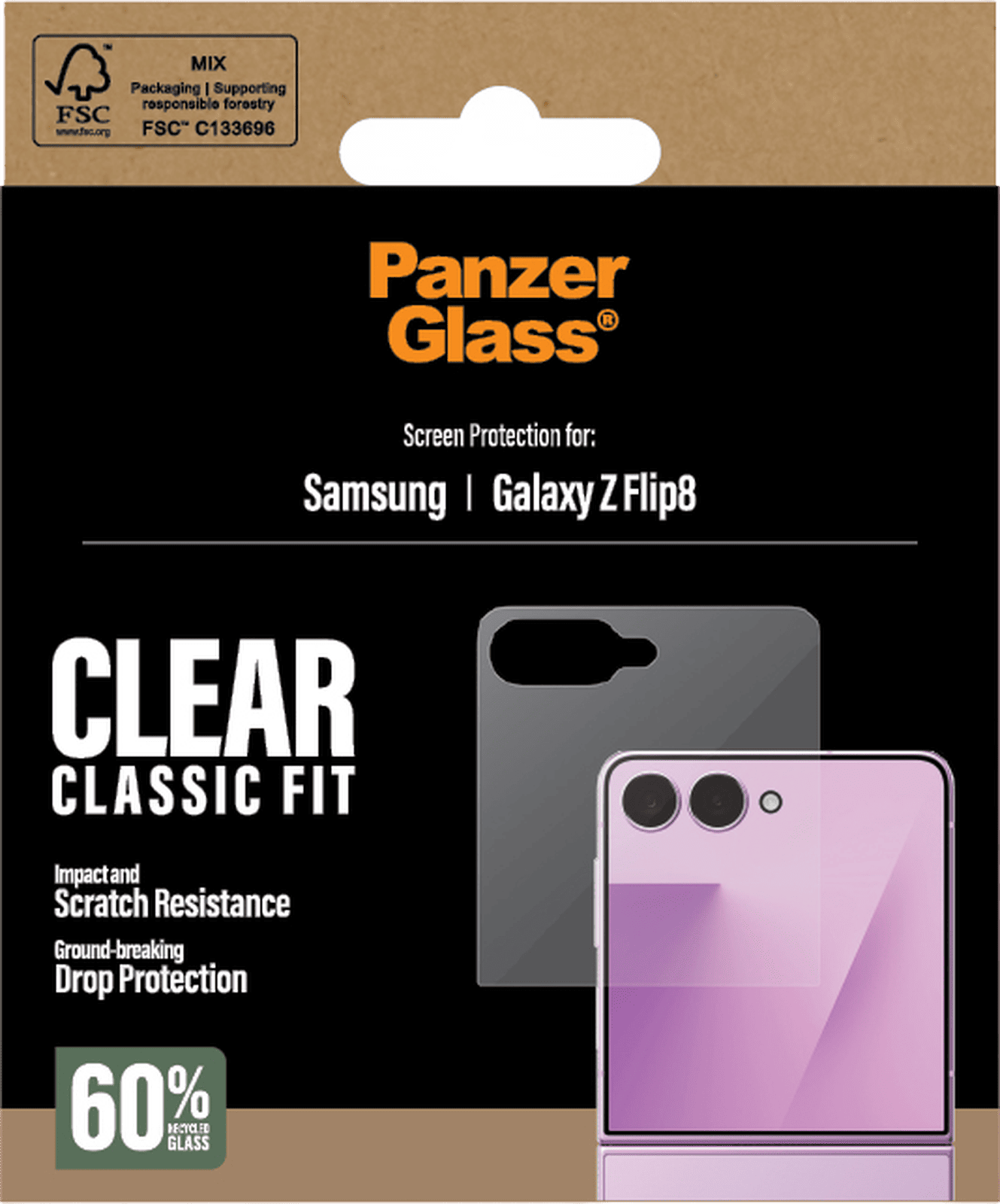 <p>PanzerGlass til Galaxy Z Flip 8</p>