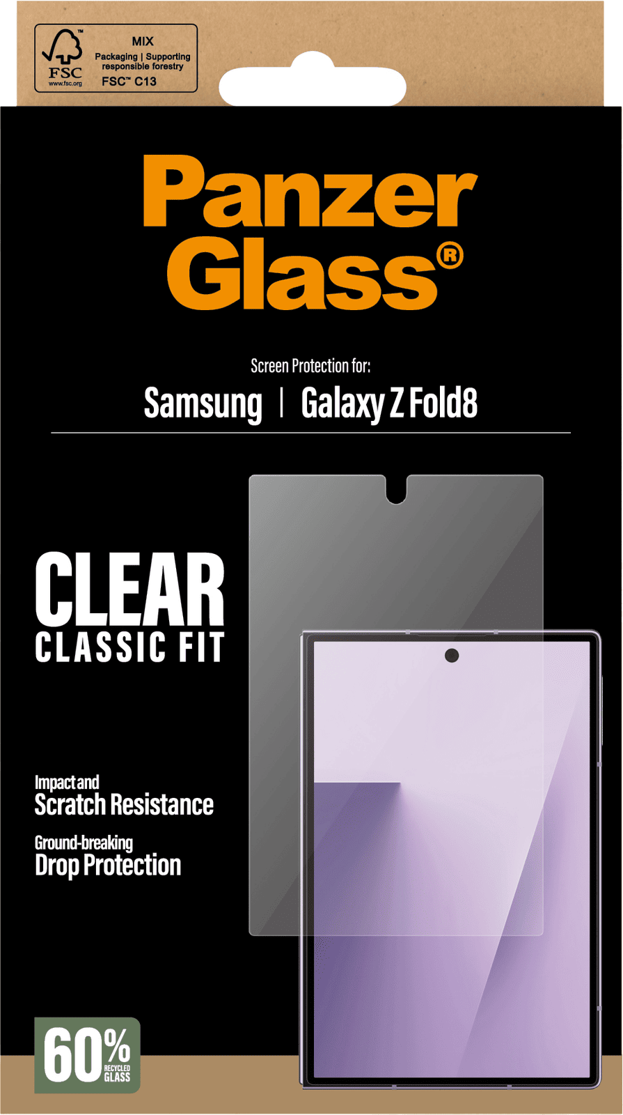 <p>PanzerGlass til Galaxy Z Fold 8</p>