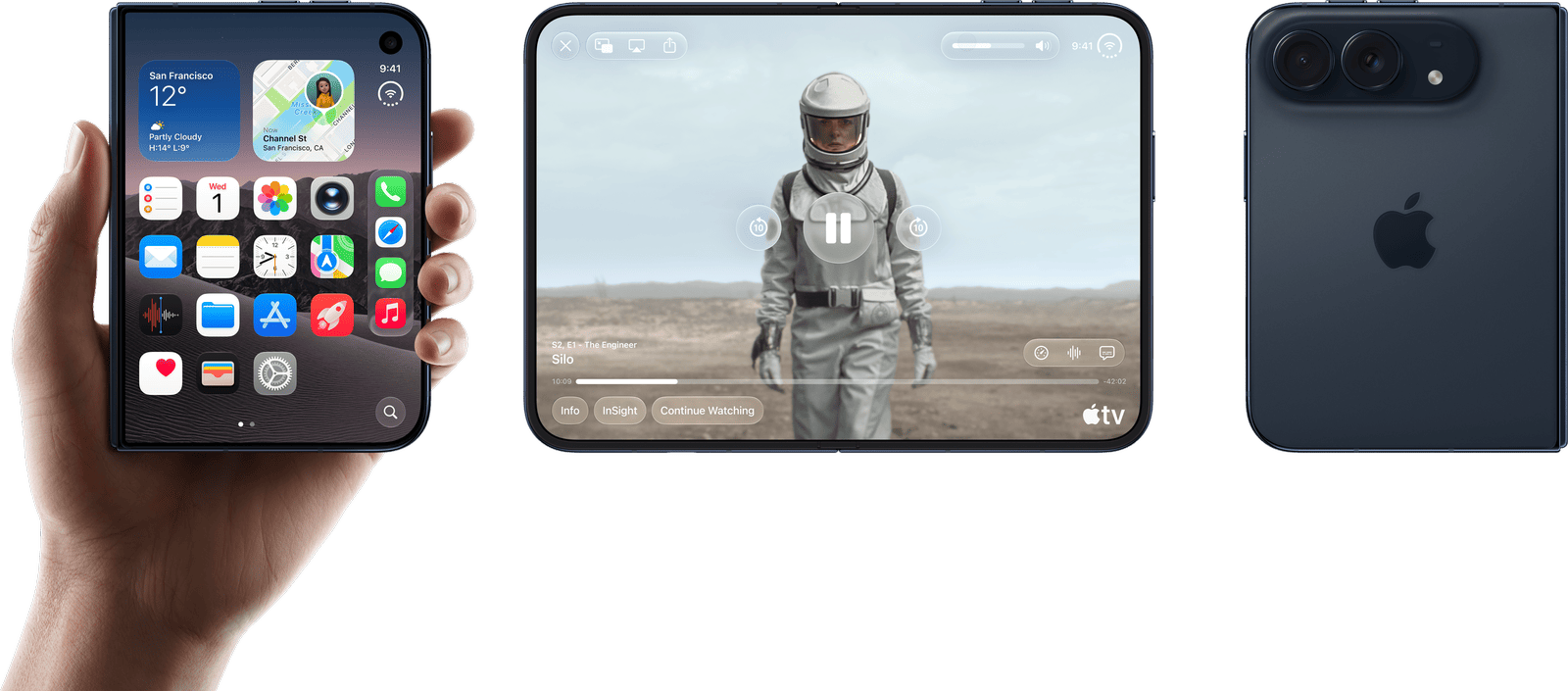 <p>Apple iPhone Duo 256GB, nattehimmel</p>