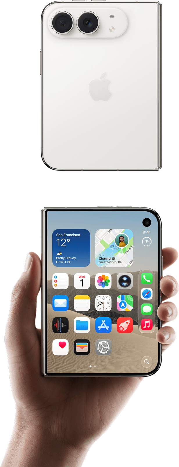 <p>Apple iPhone Duo 256GB, stjernehvit</p>