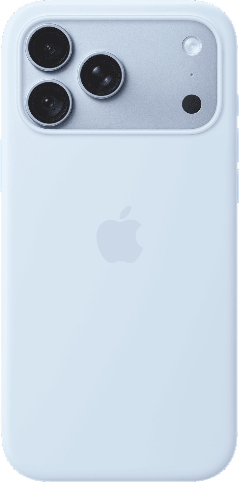 <p>Apple silikondeksel med MagSafe til iPhone 18 Pro Max, bl&aring;</p>