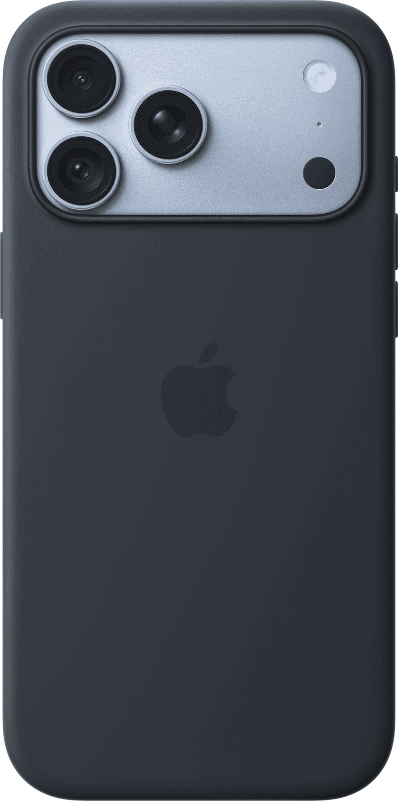 <p>Apple silikondeksel med MagSafe til iPhone 18 Pro Max, navy</p>