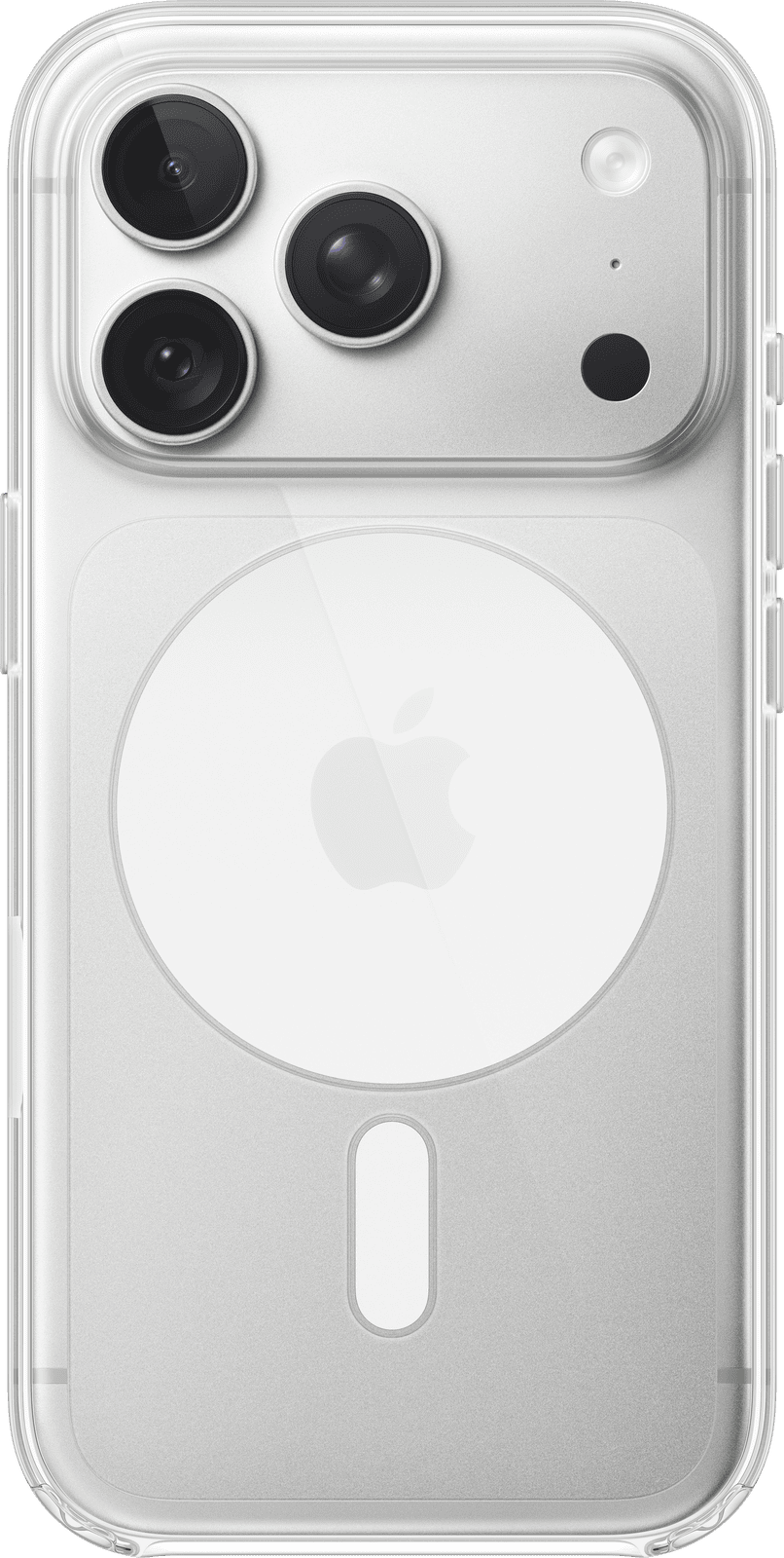 <p>Apple clear case med MagSafe til iPhone 18 Pro Max</p>