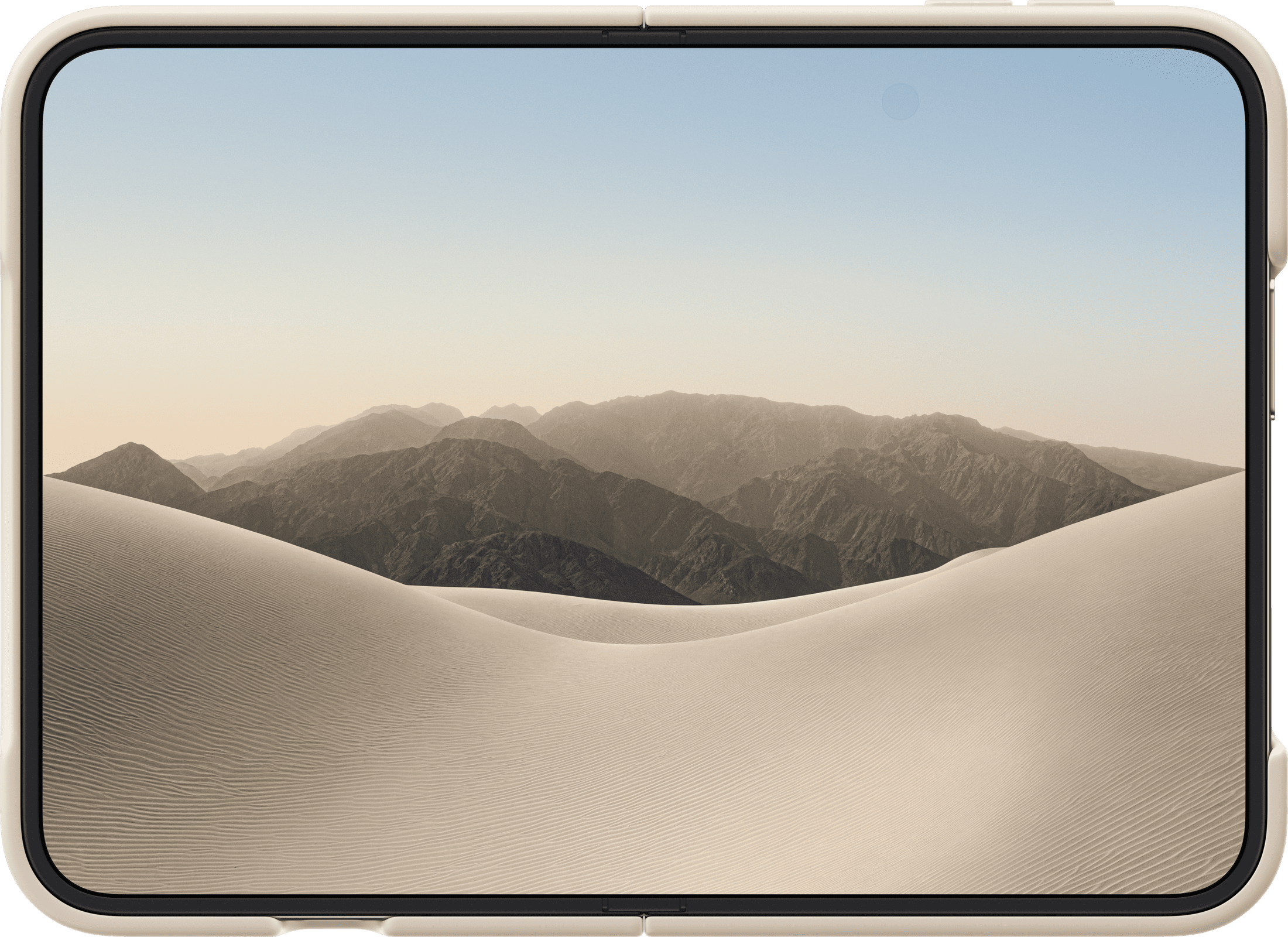 <p>Apple Duo Folio med støtteklaff, muldvarpgrå</p>