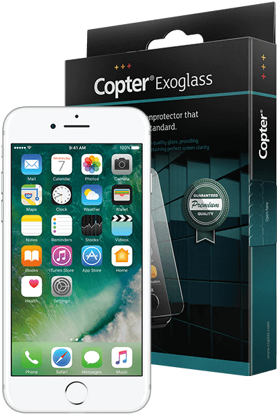 Copter Exoglass iPhone 6, 6S og 7