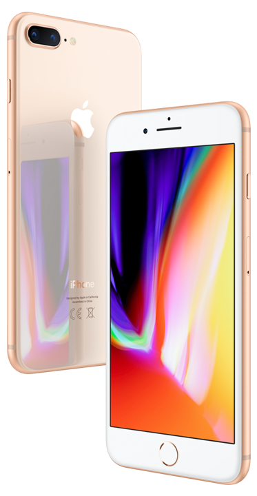 Apple iPhone 8 Plus 64GB, gull