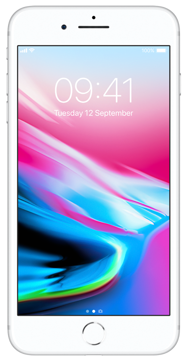 Apple iPhone 8 Plus 64GB, sølv