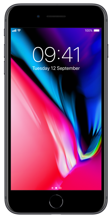 Apple iPhone 8 Plus 64GB, stellargrå