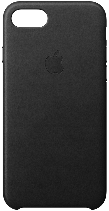 Skinndeksel til iPhone 7 og 8, svart