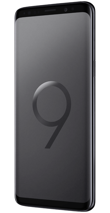 Samsung Galaxy S9, svart