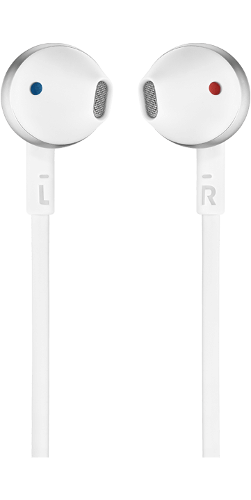 JBL Tune T205 trådløse øreplugger, sølv
