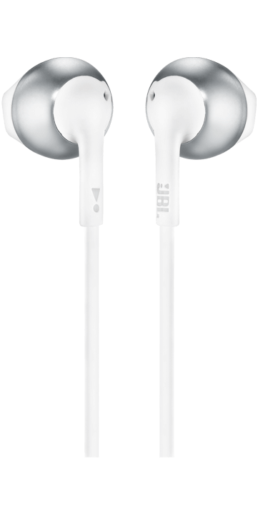 JBL Tune T205 trådløse øreplugger, sølv
