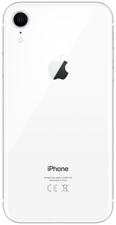 Apple iPhone XR 128GB, hvit