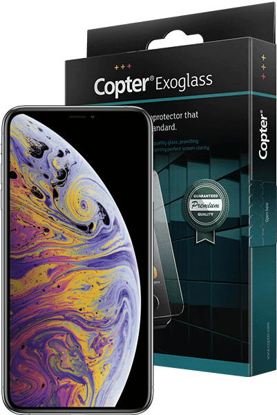 Copter Exoglass til iPhone XS Max