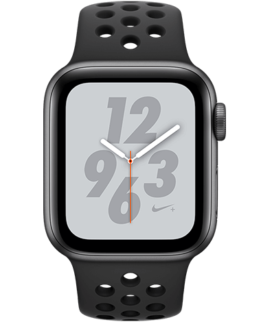 Apple Watch 4 Nike+ GPS 40mm, grå/svart