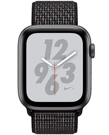Apple Watch 4 Nike+ GPS 44mm, grå/svart