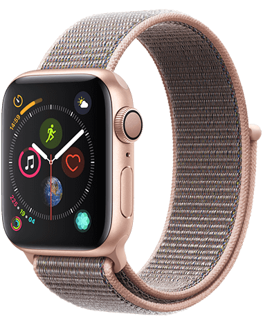 Apple Watch 4 GPS, 40 mm, gull/rosa
