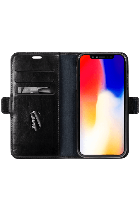 dbramante wallet iPhone XR, svart