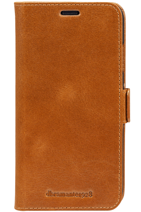 dbramante wallet iPhone XR, brun