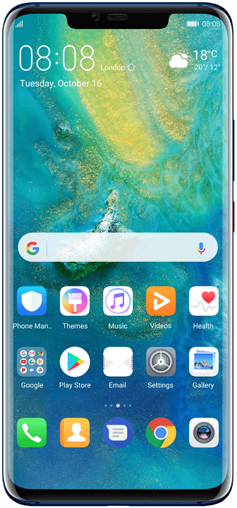 Huawei Mate 20 Pro, blå