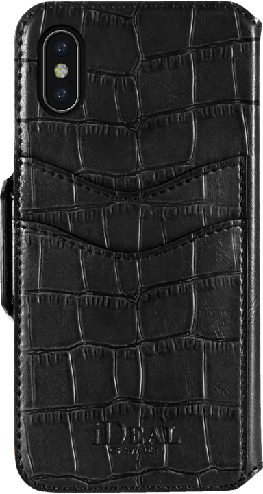 iDeal Capri Wallet til iPhone XR svart