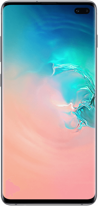 Samsung Galaxy S10+, 128GB, hvit