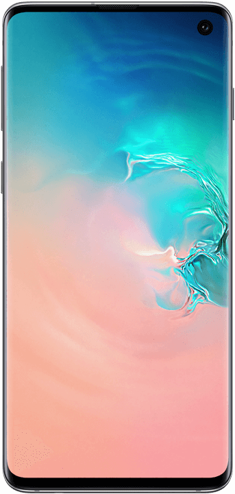 Samsung Galaxy S10, 128GB, hvit