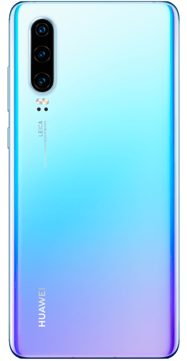 Huawei P30, hvit