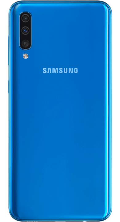 Samsung Galaxy A50, blå