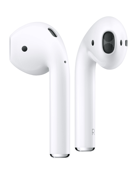 Apple AirPods med ladeetui