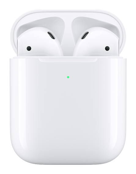 Apple AirPods med trådløst ladeetui