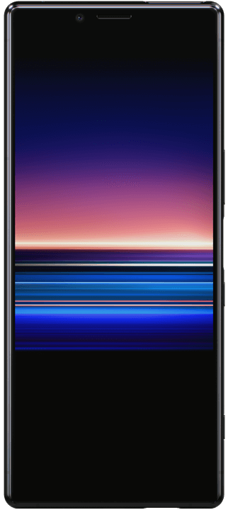 Sony Xperia 1, svart