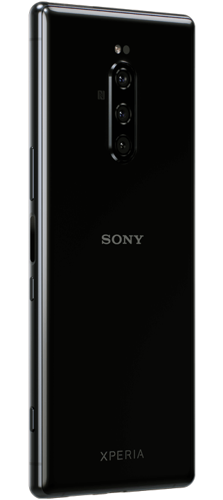 Sony Xperia 1, svart