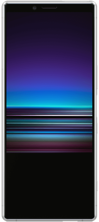 Sony Xperia 1, hvit