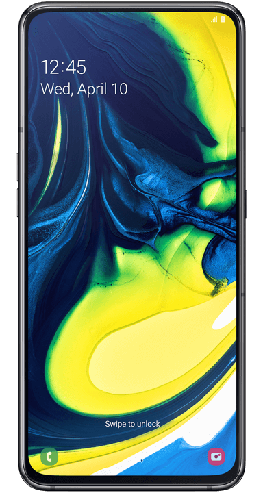 Samsung Galaxy A80, svart
