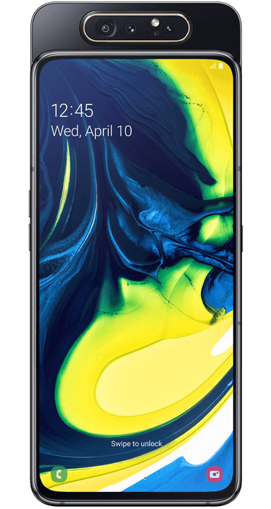 Samsung Galaxy A80, svart